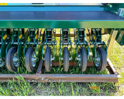 PH Outdoors G8 8’ No Till Drill - 13 Rows 7.5’’ Spacing Great for Food Plots Hunting and Farms Drills and Seeders