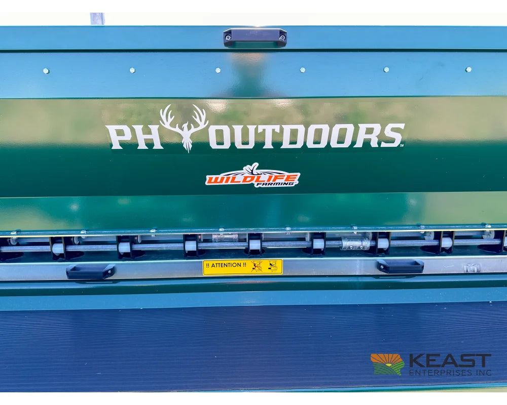 PH Outdoors G8 8’ No Till Drill - 13 Rows 7.5’’ Spacing Great for Food Plots Hunting and Farms Drills and Seeders