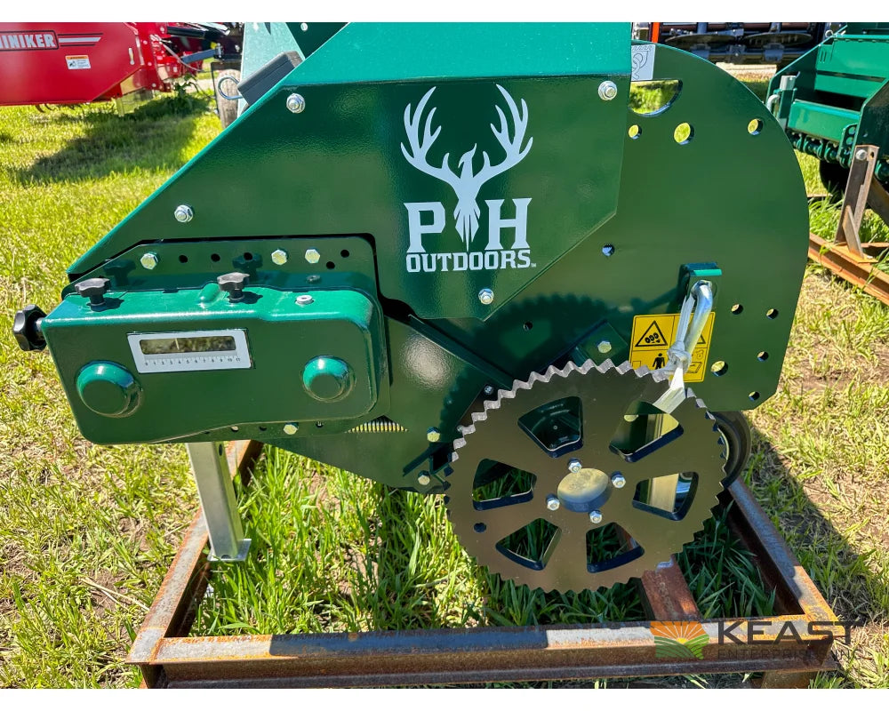 PH Outdoors G8 8’ No Till Drill - 13 Rows 7.5’’ Spacing Great for Food Plots Hunting and Farms Drills and Seeders