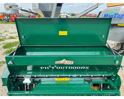 PH Outdoors M5 5’ No Till Drill - 8 Rows 7.5’’ Spacing Great for Food Plots Hunting and Farms Drills and Seeders