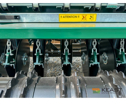 PH Outdoors M5 5’ No Till Drill - 8 Rows 7.5’’ Spacing Great for Food Plots Hunting and Farms Drills and Seeders