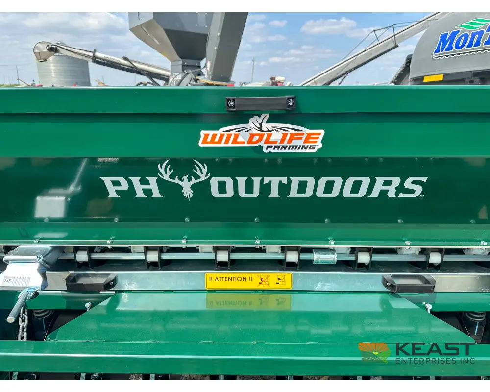 PH Outdoors M5 5’ No Till Drill - 8 Rows 7.5’’ Spacing Great for Food Plots Hunting and Farms Drills and Seeders