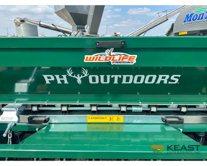PH Outdoors M5 5’ No Till Drill - 8 Rows 7.5’’ Spacing Great for Food Plots Hunting and Farms Drills and Seeders