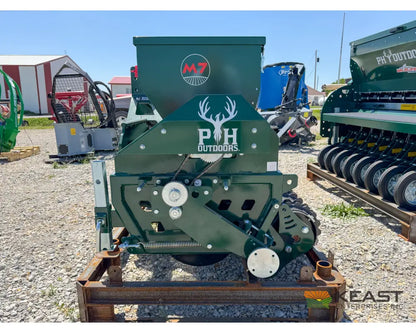 PH Outdoors M7 82’’ No Till Drill 11 Rows 7.5’’ Spacing Great for Food Plots Hunting and Farms - Drills and Seeders