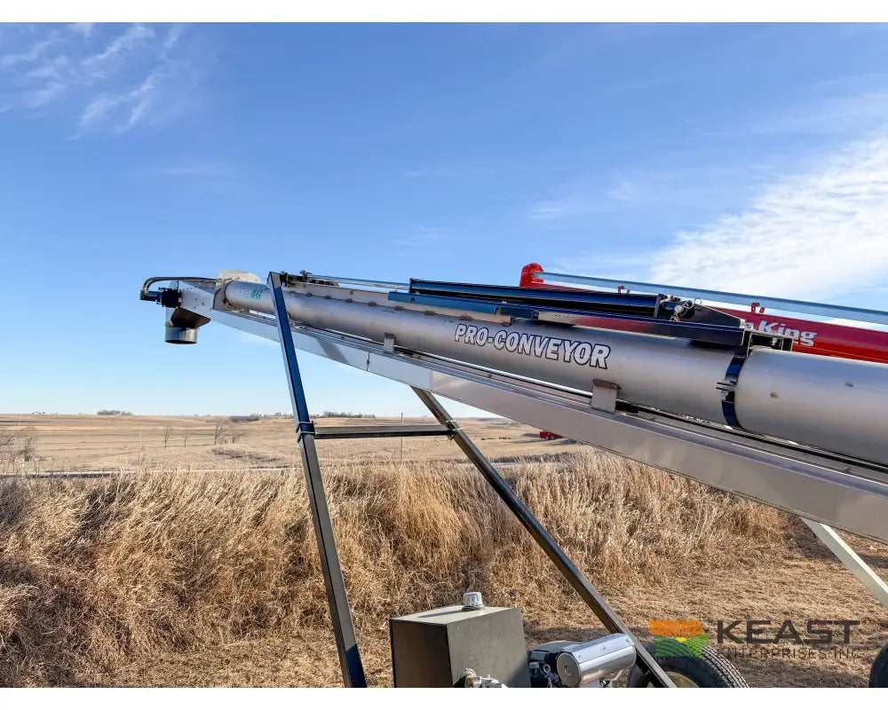Premiere Ag 1540 Stainless Steel Pro Conveyor Gas Drive Mover Kit Up to 9,000 BPH Capacity - Conveyors