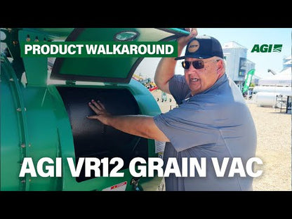 AGI REM VR12 Grain Vac, Full Pipe Package, 10,000 BPH Capacity