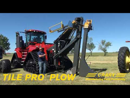 Crary 712 7' Tile Plow - 7' Max Depth, Dual Link Stability Control, Frame-Mount Design