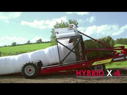 Anderson Hybrid X Inline Bale Wrapper, Custom Operator Elite, Round and Square Bales