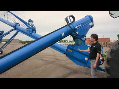 Brandt 13110HP Auger, 13" x 110', Electric Swingaway, Scissor Lift