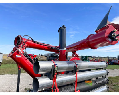 AGI REM VRX Grain Vac Full Pipe Package 6,000 BPH Capacity Grain Vacs