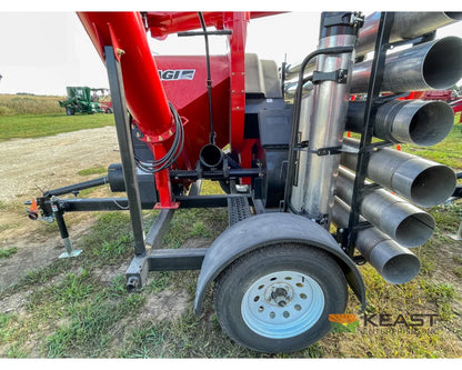 AGI REM VRX Grain Vac Full Pipe Package 6,000 BPH Capacity Grain Vacs
