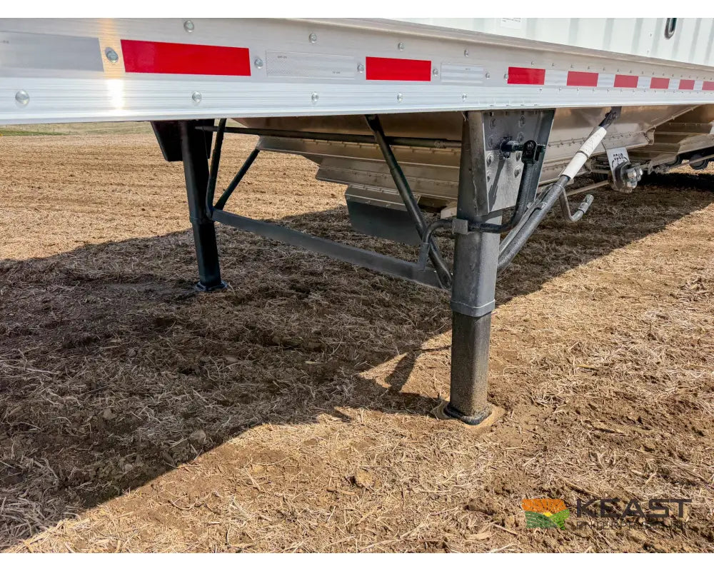 Neville 40’ Aluminum Hopper Bottom Grain Trailer Electric Tarp - Grain Trailers