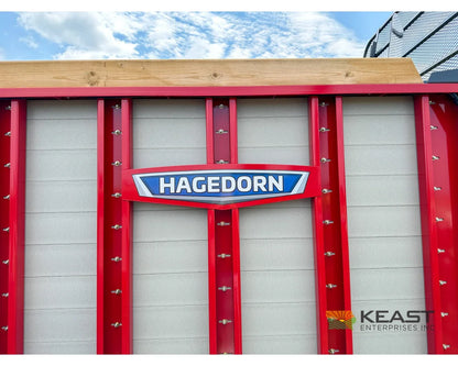 Hagedorn 5440 Manure Spreader 684 Cu Ft Heaped Capacity 500/50R22.5 Tires Manure Spreaders