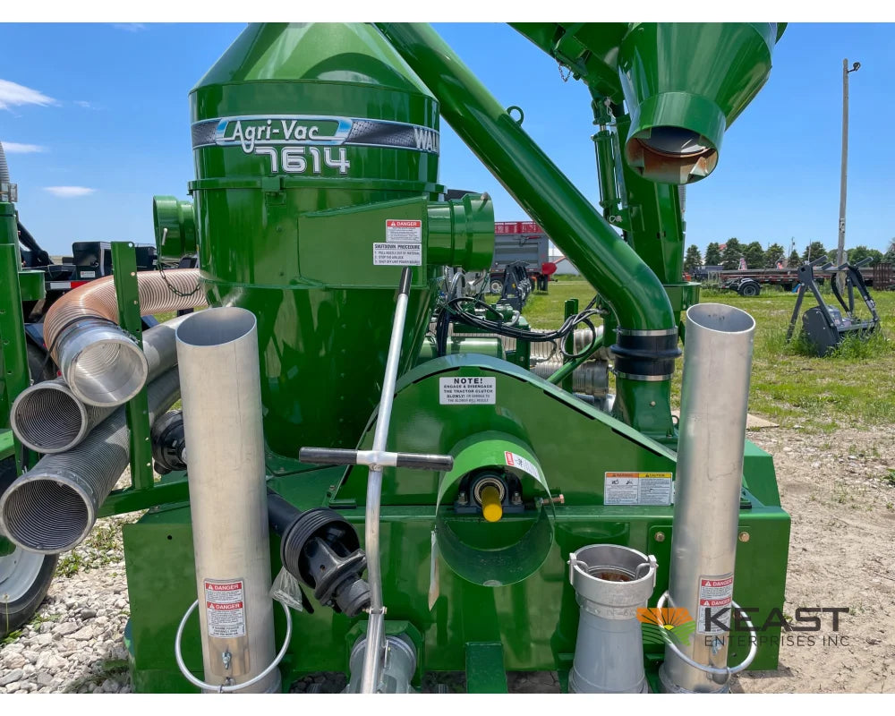 Walinga 7614DLX Grain Vac - Up to 5,500 BPH Capacity Full Pipe Package Grain Vacs
