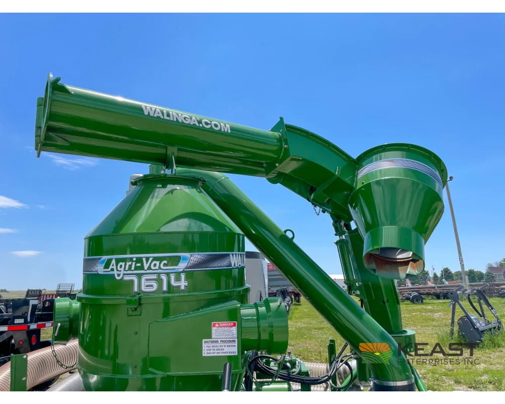 Walinga 7614DLX Grain Vac - Up to 5,500 BPH Capacity Full Pipe Package Grain Vacs