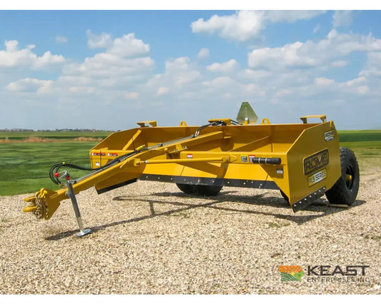 Rome RLS 12 12’ Bottomless Drag Scraper 6.7 Yard Replaceable Side Cutter Bits Box Scrapers