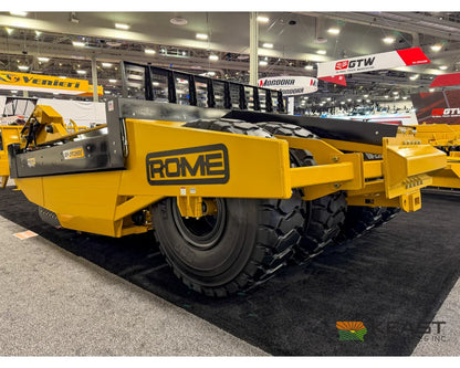 Rome RP-2912HDE Heavy Duty Ejection Scraper 29 Cu. Yd. 12’ 6’’ Cut - Ejection Scrapers