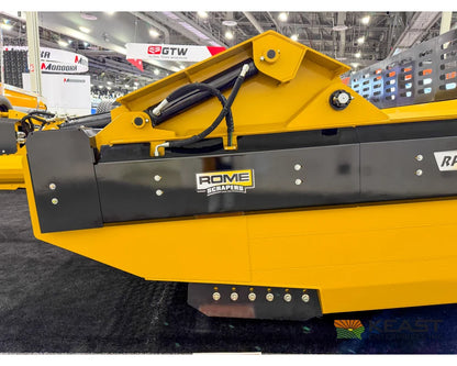 Rome RP-2912HDE Heavy Duty Ejection Scraper 29 Cu. Yd. 12’ 6’’ Cut - Ejection Scrapers