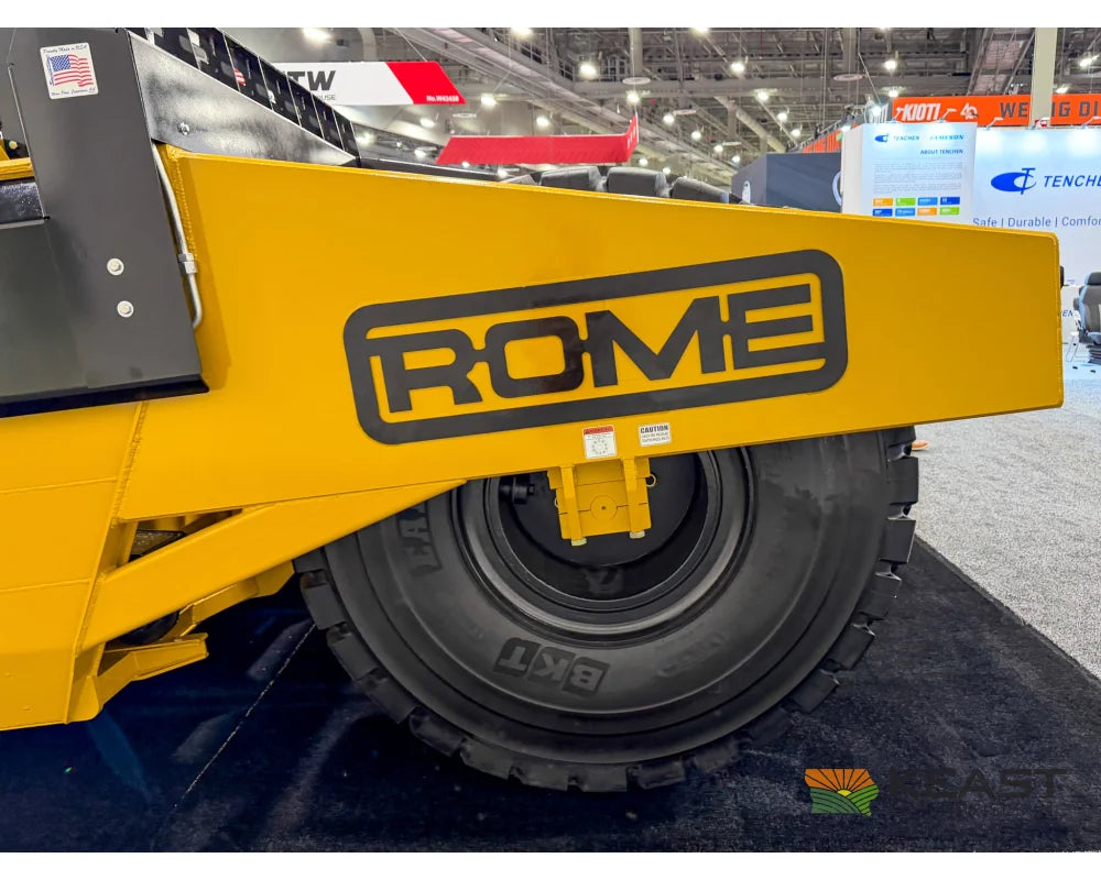 Rome RP-2912HDE Heavy Duty Ejection Scraper 29 Cu. Yd. 12’ 6’’ Cut - Ejection Scrapers