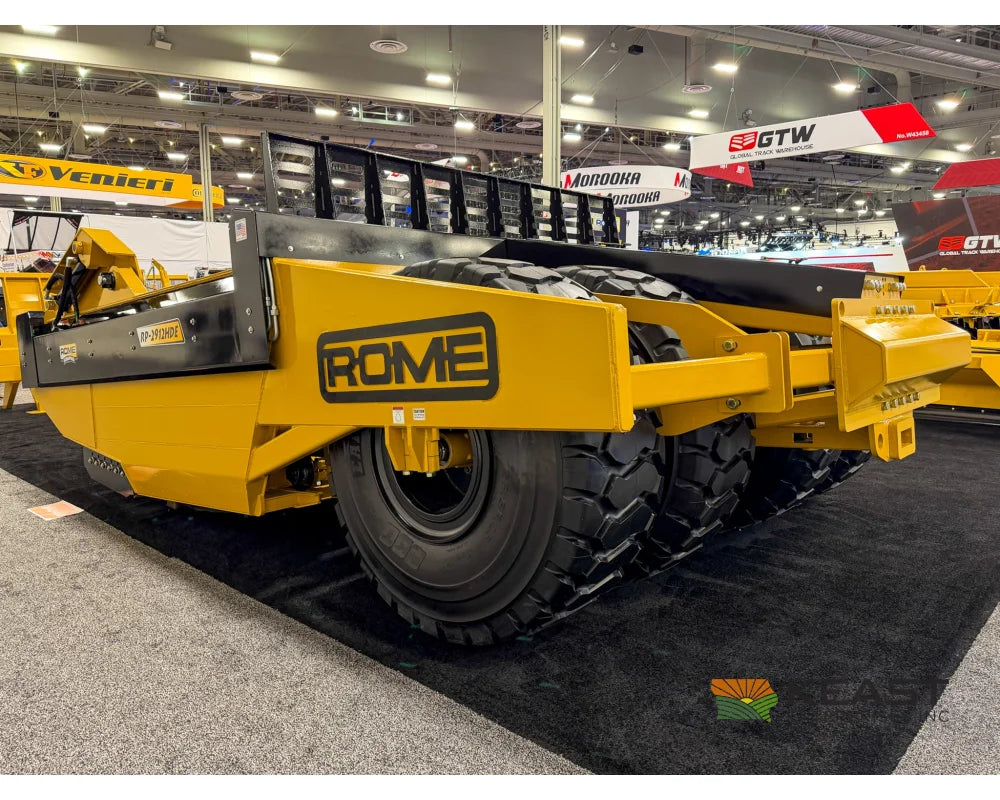 Rome RP-2912HDE Heavy Duty Ejection Scraper 29 Cu. Yd. 12’ 6’’ Cut - Ejection Scrapers