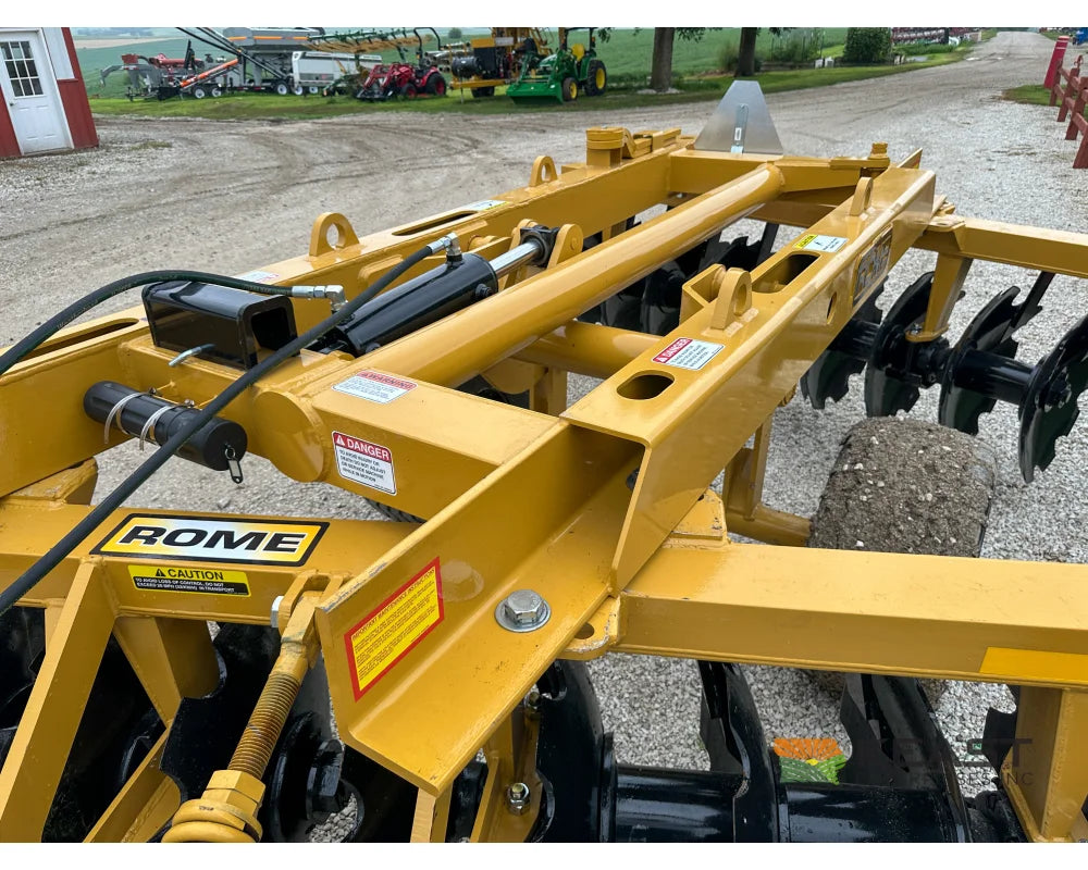 Rome TACW-16 Wheel Offset Disc Harrow - 11’ Working Width Up to 10’’ Depth Disc Harrow