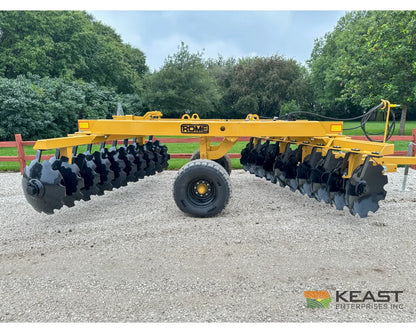 Rome TACW-16 Wheel Offset Disc Harrow - 11’ Working Width Up to 10’’ Depth Disc Harrow