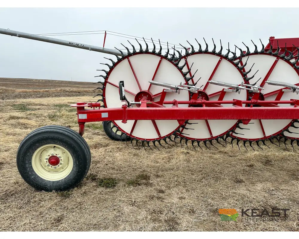 Rowse Ultimate 19 Wheel Field Rake - Front Castor Wheels Hay Rakes