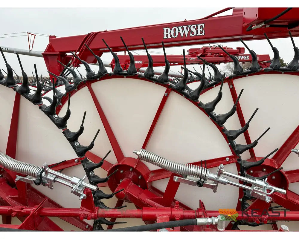 Rowse Ultimate 19 Wheel Field Rake - Front Castor Wheels Hay Rakes