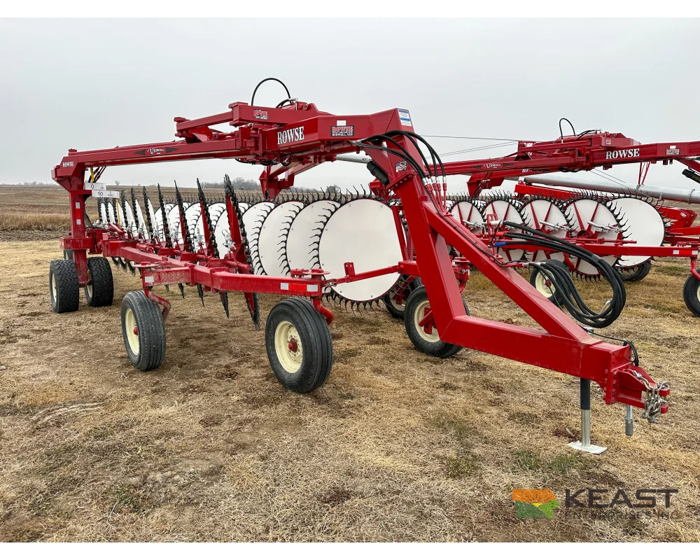 Rowse Ultimate 19 Wheel Field Rake - Front Castor Wheels Hay Rakes