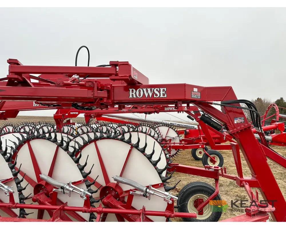 Rowse Ultimate 19 Wheel Field Rake - Front Castor Wheels Hay Rakes