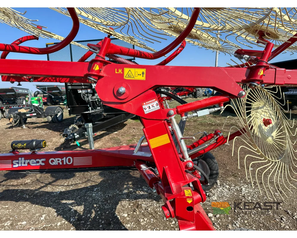 Sitrex QR10 High Clearance Carted Rake Center Kicker Wheel Kit - 21’ Working Width Hay Rakes