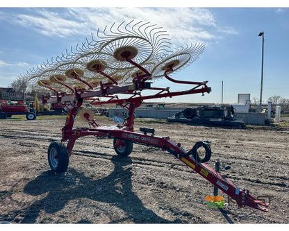 Sitrex QR10 High Clearance Carted Rake Center Kicker Wheel Kit - 21’ Working Width Hay Rakes