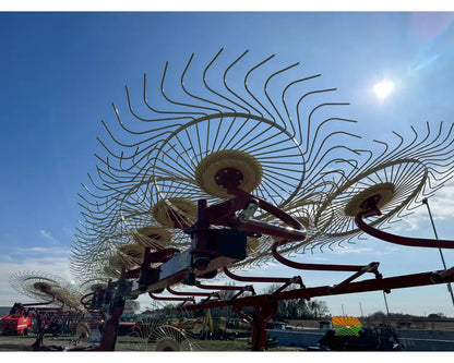 Sitrex QR12 High Clearance Carted Rake Center Kicker Wheel Kit - 24’ 6’’ Working Width Hay Rakes