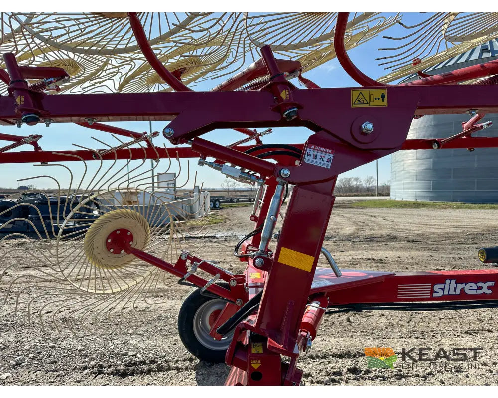 Sitrex QR12 High Clearance Carted Rake Center Kicker Wheel Kit - 24’ 6’’ Working Width Hay Rakes
