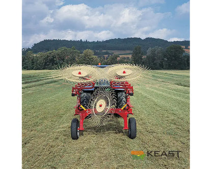 Sitrex QR8 High Clearance Carted Rake Center Kicker Wheel Kit - 18’ Working Width Hay Rakes