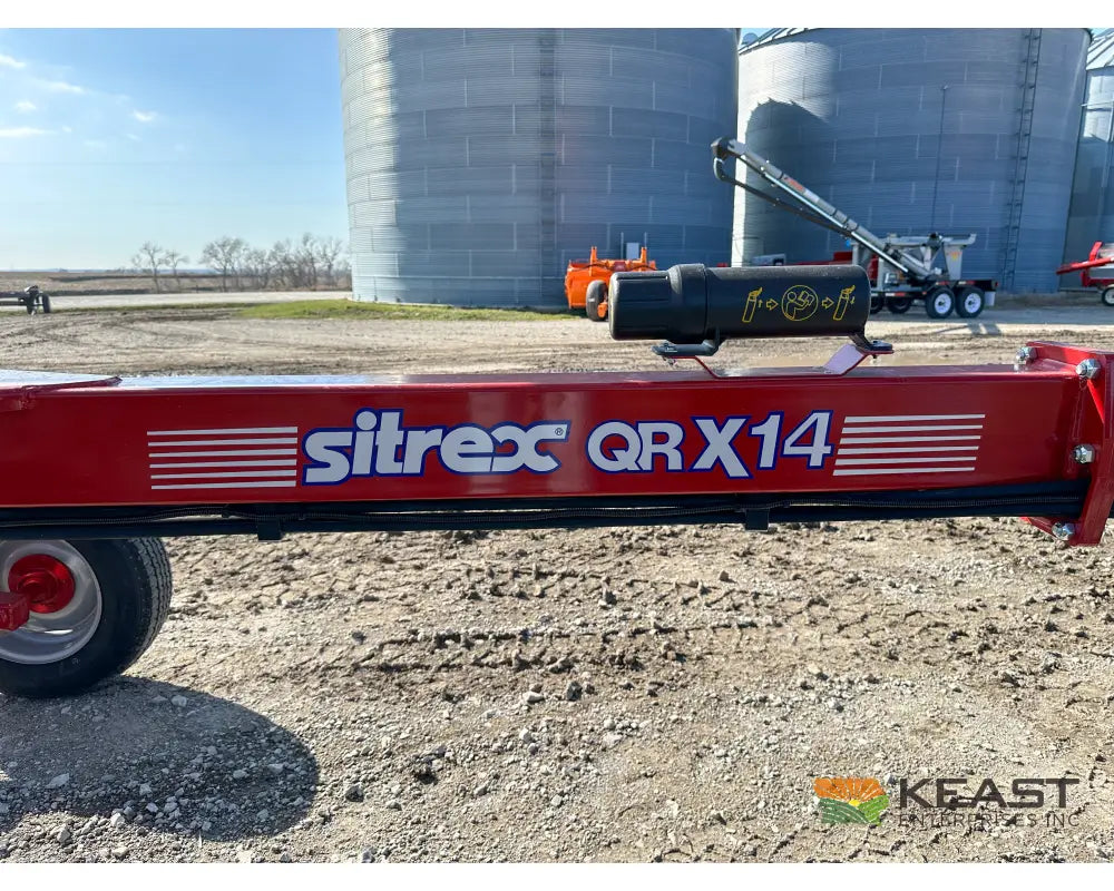 Sitrex QRX14 Rake - 55’’ Wheels Hydraulic Width Adjust Center Kicker Wheels Hay Rakes