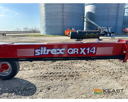 Sitrex QRX14 Rake - 55’’ Wheels Hydraulic Width Adjust Center Kicker Wheels Hay Rakes