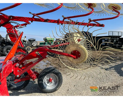 Sitrex QRX14 Rake - 55’’ Wheels Hydraulic Width Adjust Center Kicker Wheels Hay Rakes