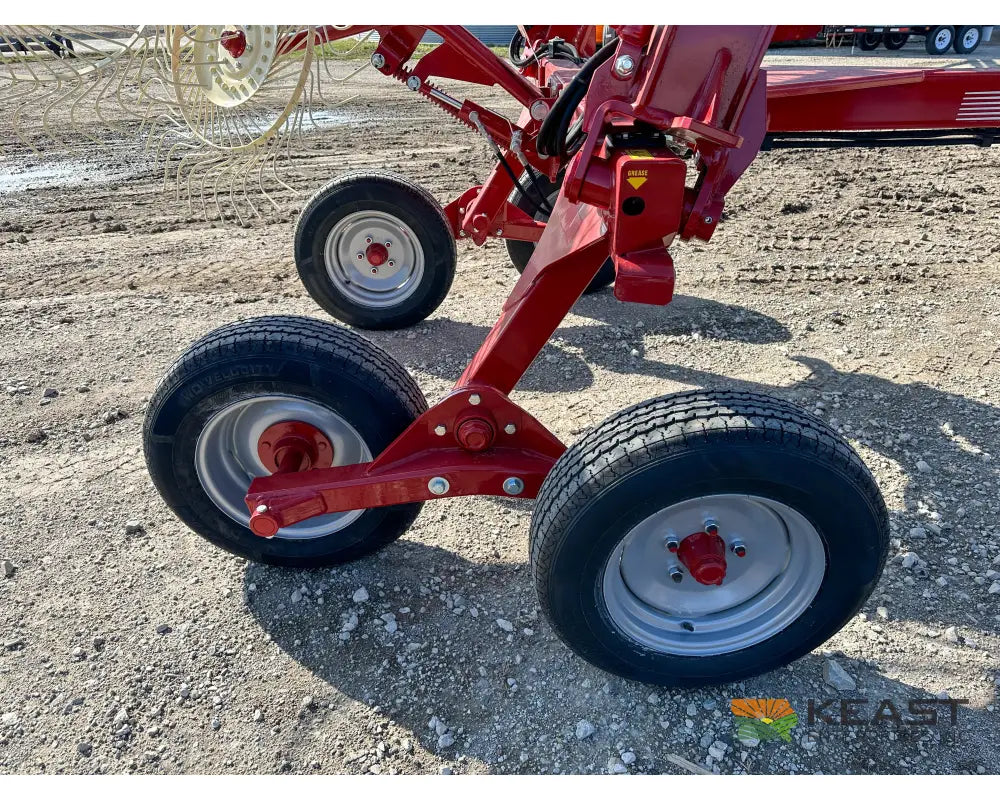 Sitrex QRX14 Rake - 55’’ Wheels Hydraulic Width Adjust Center Kicker Wheels Hay Rakes