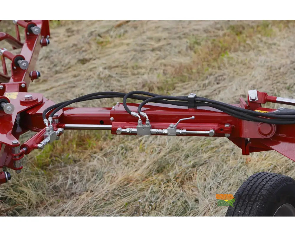 Sitrex QRX16 Rake 55’’ Wheels Hydraulic Width Adjust Center Kicker Wheels Hay Rakes