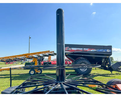 Soil-Max HD Stringer Cart Single Axle Hydraulic Table Control - Tile Plow