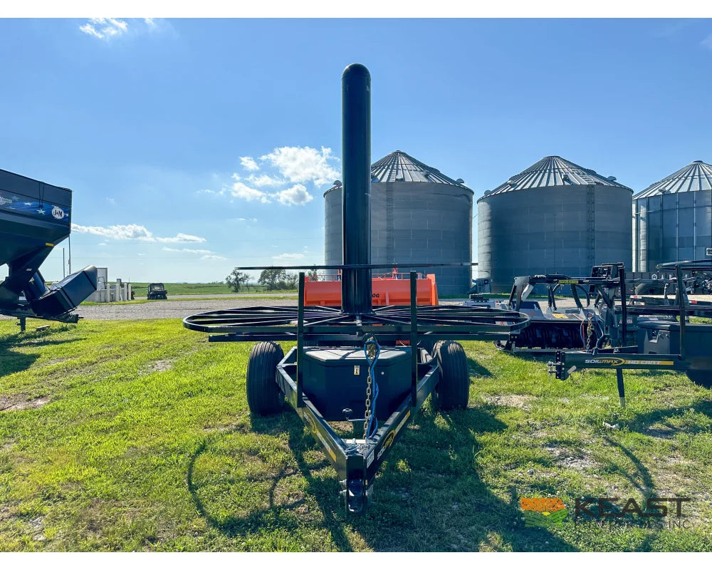 Soil-Max HD Stringer Cart Single Axle Hydraulic Table Control - Tile Plow