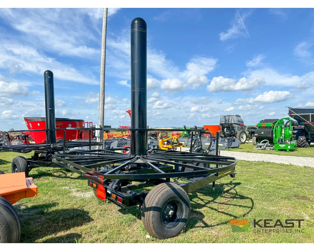 Soil-Max HD Stringer Cart Single Axle Hydraulic Table Control - Tile Plow