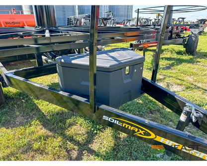 Soil-Max HD Stringer Cart Single Axle Hydraulic Table Control - Tile Plow