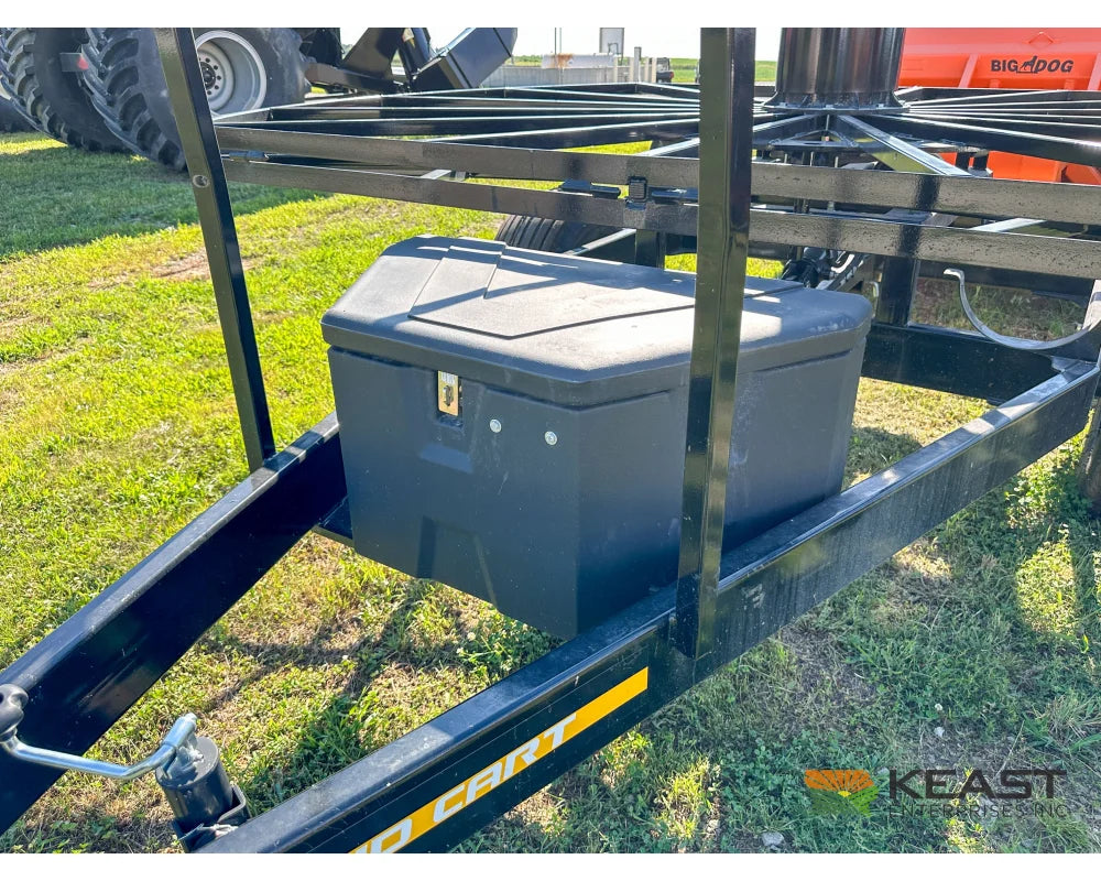 Soil-Max HD Stringer Cart Single Axle Hydraulic Table Control - Tile Plow