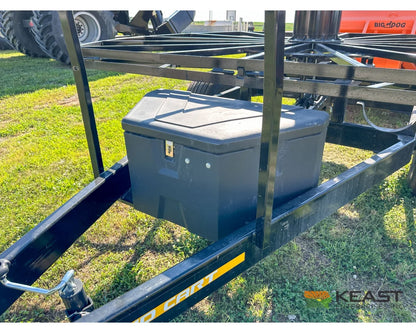 Soil-Max HD Stringer Cart Single Axle Hydraulic Table Control - Tile Plow