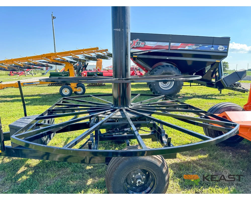 Soil-Max HD Stringer Cart Single Axle Hydraulic Table Control - Tile Plow