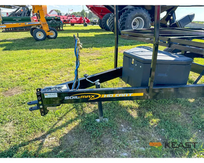 Soil-Max HD Stringer Cart Single Axle Hydraulic Table Control - Tile Plow