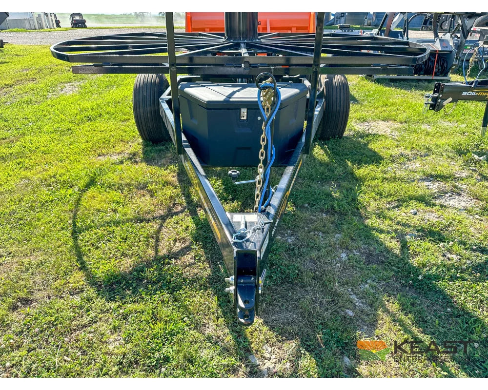 Soil-Max HD Stringer Cart Single Axle Hydraulic Table Control - Tile Plow