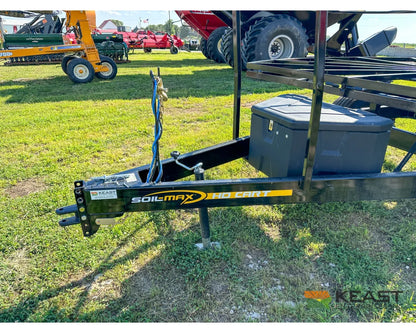 Soil-Max HD Stringer Cart Single Axle Hydraulic Table Control - Tile Plow